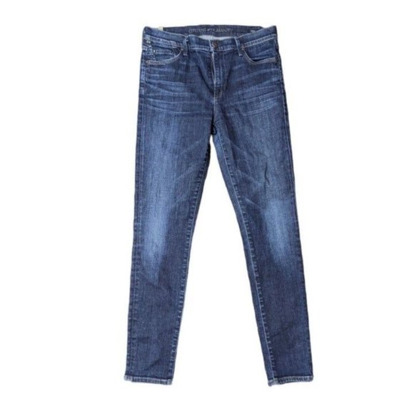 Citizens of Humanity Rocket High Rise Women's Skinny Jeans Size 31 Dark Blue - Picture 1 of 6
